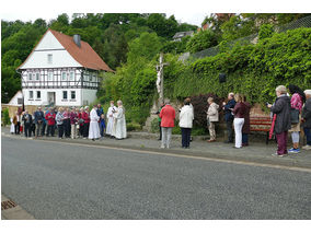 Bittprozession an Christi Himmelfahrt (Foto: Karl-Franz Thiede)